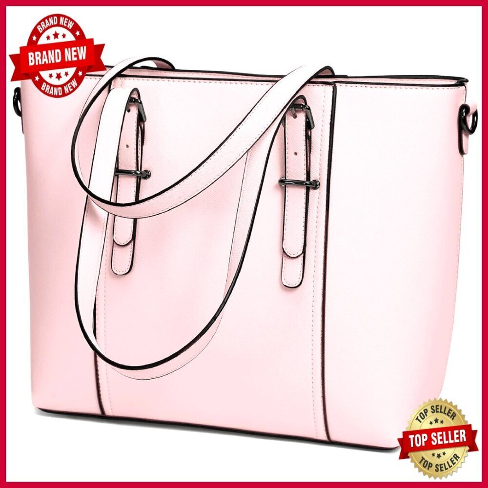 Adjustable Crossbody Tote Satchel Bag with Multiple Pockets